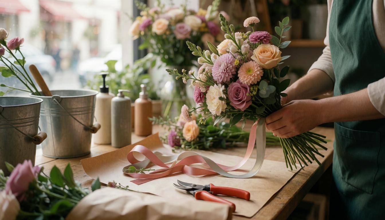 Simple ordering, thoughtful flowers